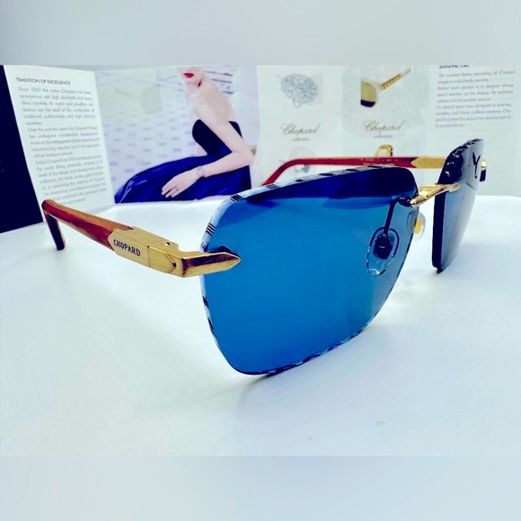 👑Chopard SCHG62V 383P‼️ Wood-Polarized Lenses ‼️ - Picture 16 of 16